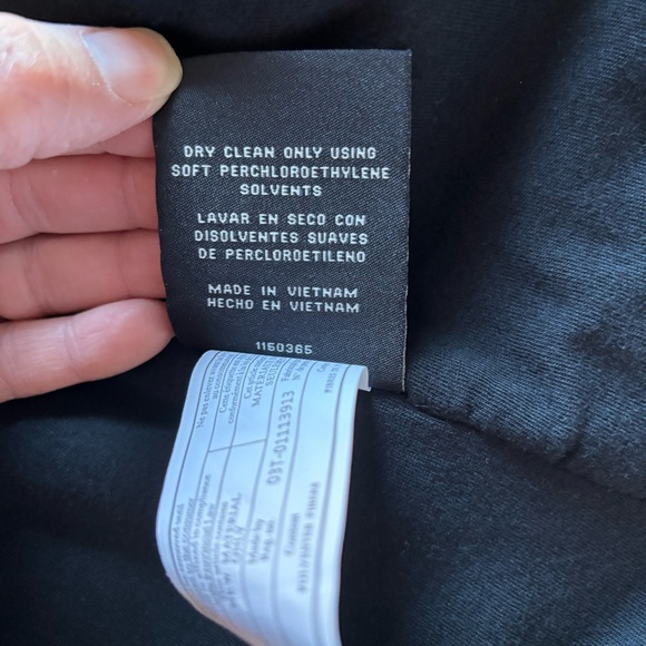 S13 New York Black Utility Parka Jacket NWT Faux Fur Hood Anorak Coat- Size L - Picture 9 of 13